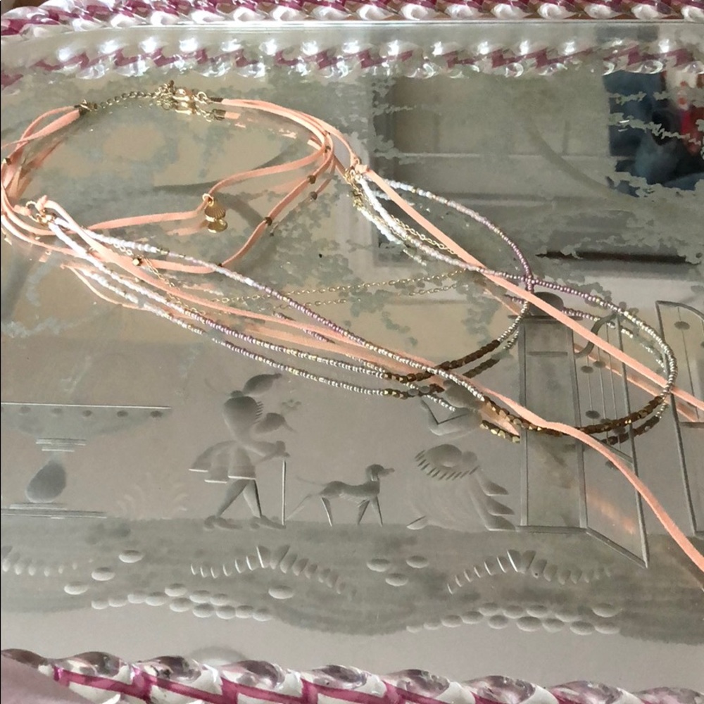 Free w. Purchase layered necklace